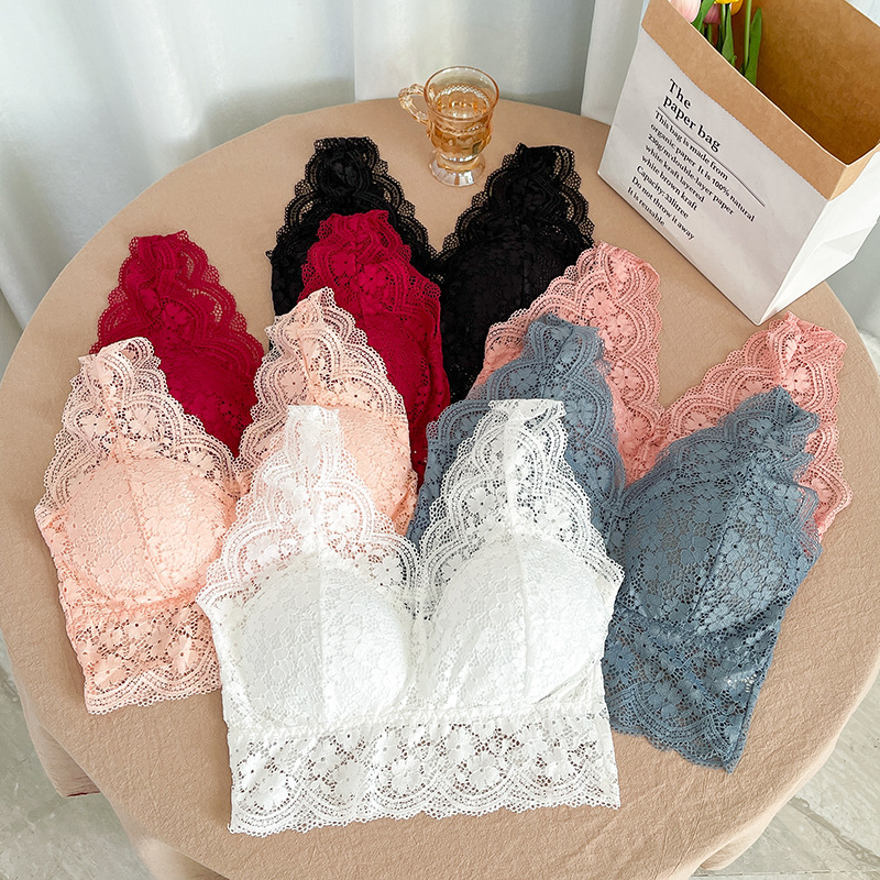 Bralette Wireless Soft - 3 pezzi di reggiseni in pizzo
