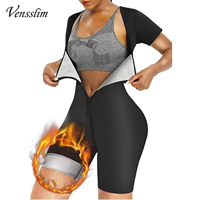 Shapewear Bodysuit Firm - Vensslim Tuta Modellante Integrale Effetto Sauna