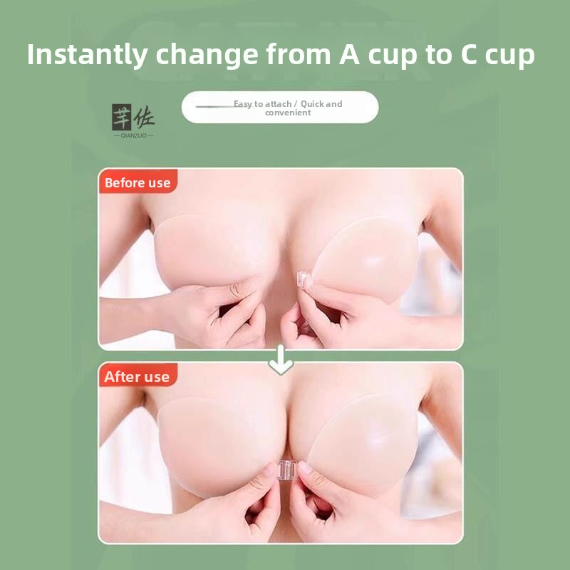 Silicone Bra Adhesive - Reggiseno Invisibile in Silicone da Donna,