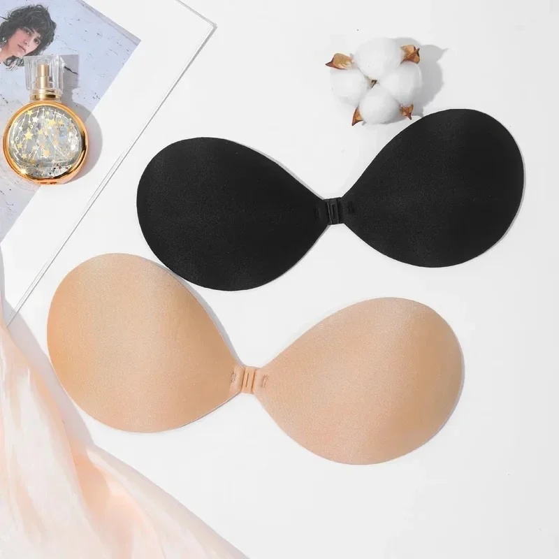 Silicone Bra Adhesive - 1/2/4 pezzi Reggiseno da donna invisibile