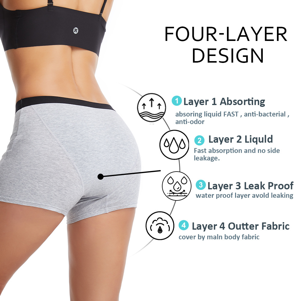 Mutandine da donna a 4 strati  - Period Panty Absorbent recensione e prezzo